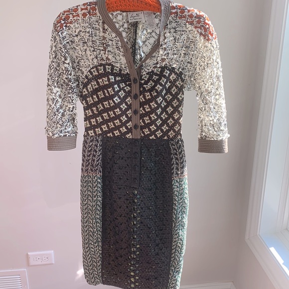 BYRON LARS BEGUILE LACE DRESS - Picture 1 of 7